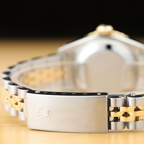 Sale! Rolex Ladies Ruby 18k Datejust Watch - Picture 7 of 8